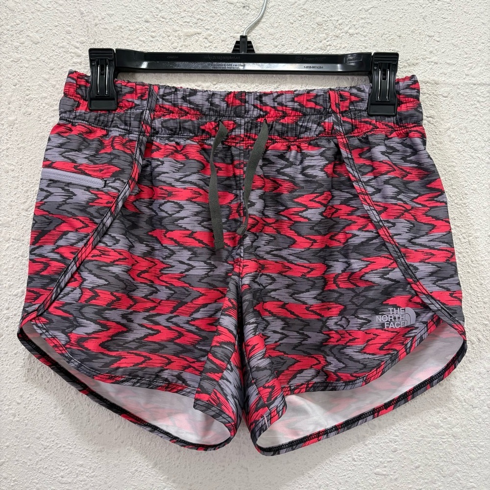The North Face Women's Class V Shorts in Honeysuckle Pink Painted Ikat Print